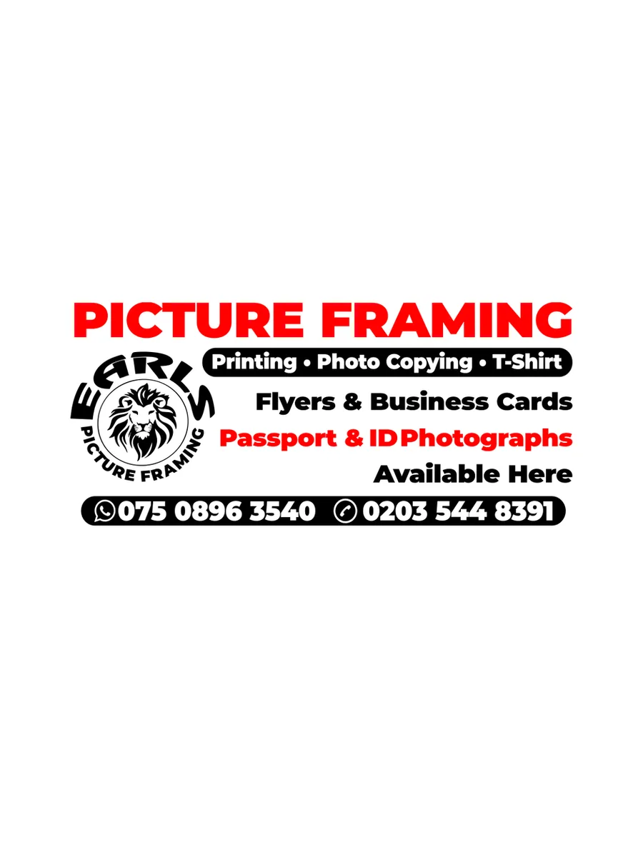 Earl Picture Framing, Unit 49 at Rye Lane Market